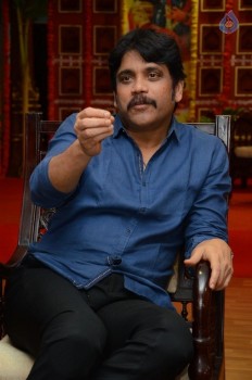 Nagarjuna Interview Photos