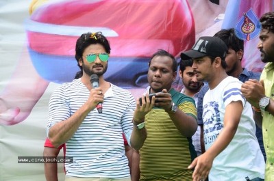 Nannu Dochukundhuvate Movie Team At Vaagdevi College Warangal