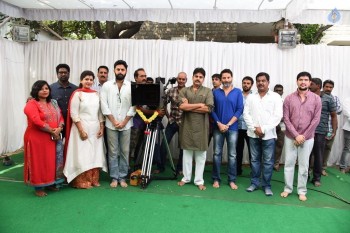 Pawan Kalyan at Nithiin New Movie Opening