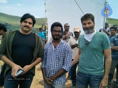 Pawan Kalyan PSPK 25th Movie Working Stills