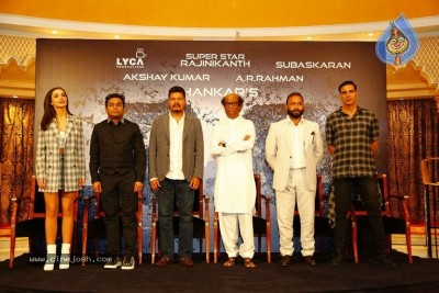 Rajinikanth 2.0 Movie Press Meet at Dubai
