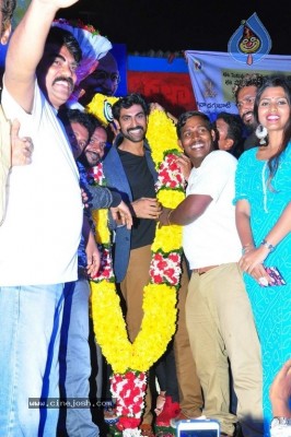Rana Meet And Greets Kancharapalem People