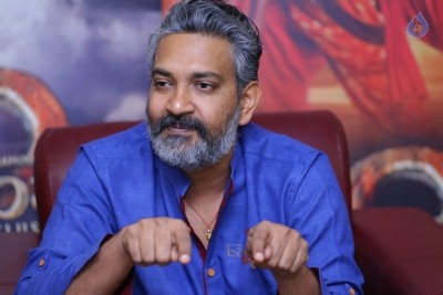 S S Rajamouli Interview Photos