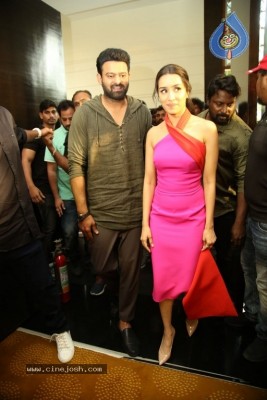 Saaho Movie Press Meet Photos