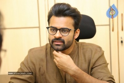 Sai Dharam Tej Interview Photos