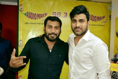 Sharwanand at Radio Mirchi Vijayawada