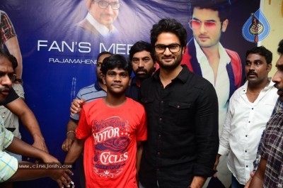 Sudheer Babu Fans Meet At Rjahmundry