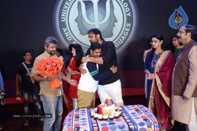 Vakkantham Vamsi Birthday Celebrations at Naa Peru Surya sets
