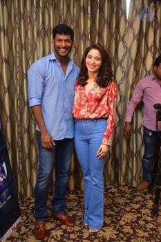 Vishal and Tamanna Interview Photos