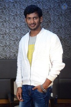 Vishal Interview Photos