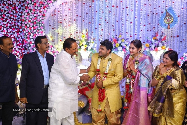 Actor Koushik Wedding Reception Photos - 4 / 19 photos