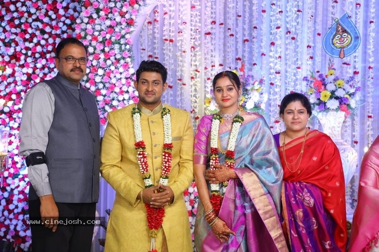 Actor Koushik Wedding Reception Photos - 7 / 19 photos