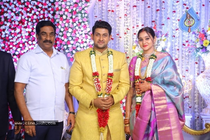 Actor Koushik Wedding Reception Photos - 9 / 19 photos