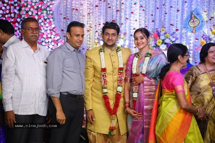 Actor Koushik Wedding Reception Photos - 11 / 19 photos