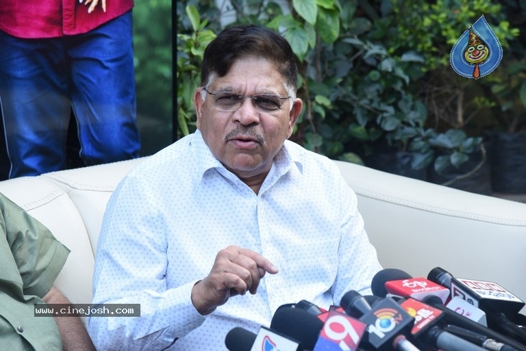 Allu Aravind and S. Radha Krishna Press Meet - 8 / 20 photos