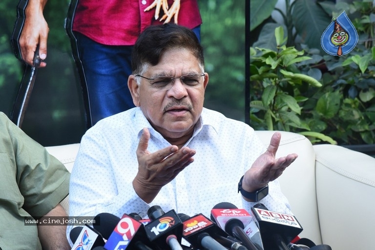 Allu Aravind and S. Radha Krishna Press Meet - 16 / 20 photos