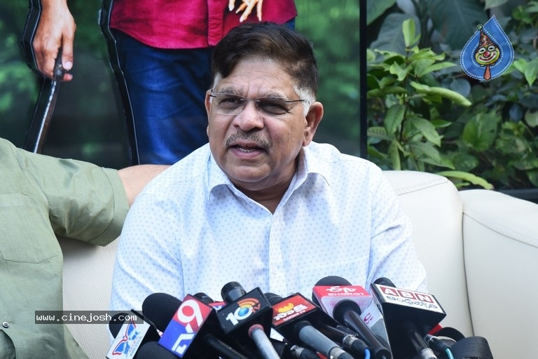 Allu Aravind and S. Radha Krishna Press Meet - 17 / 20 photos