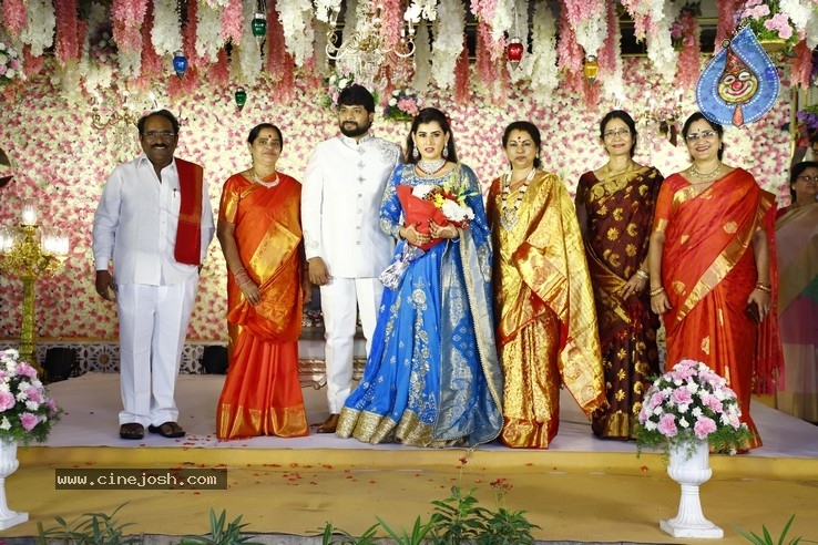 Archana Wedding Reception Photos - 8 / 31 photos