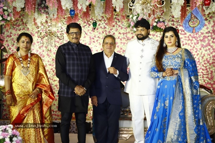 Archana Wedding Reception Photos - 13 / 31 photos