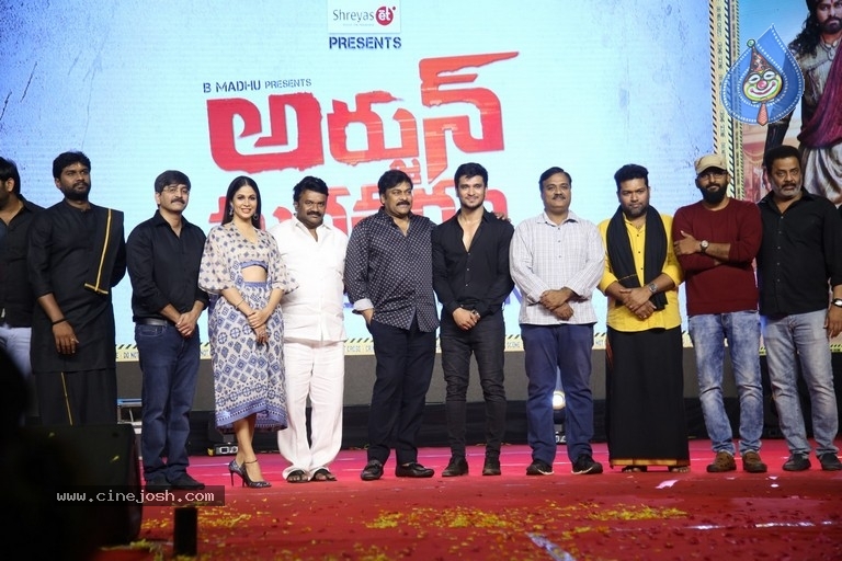 Arjun Suravaram Movie Pre Release Event - 76 / 102 photos