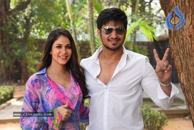 Arjun Suravaram  Success Meet - 23 / 40 photos