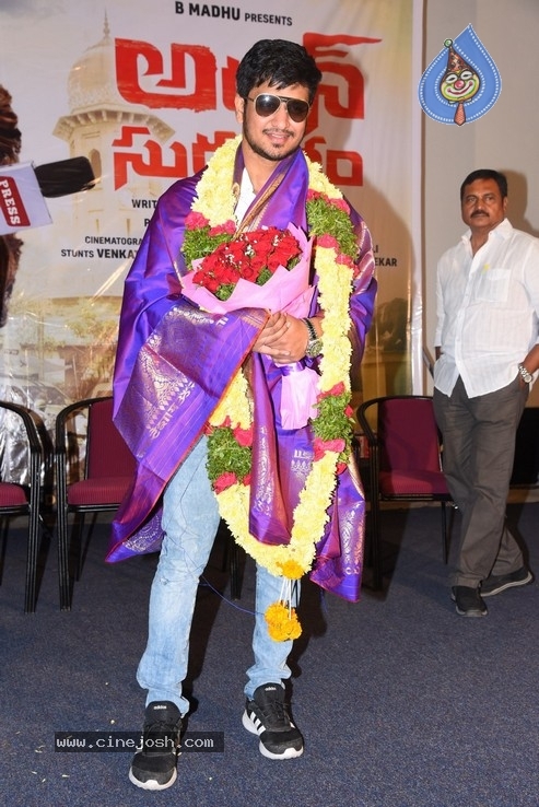 Arjun Suravaram  Success Meet - 25 / 40 photos
