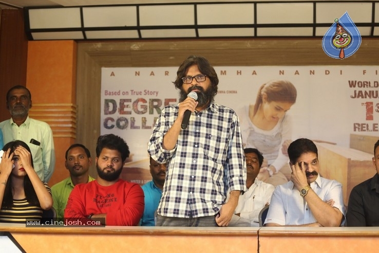 Degree College  Press Meet - 11 / 21 photos