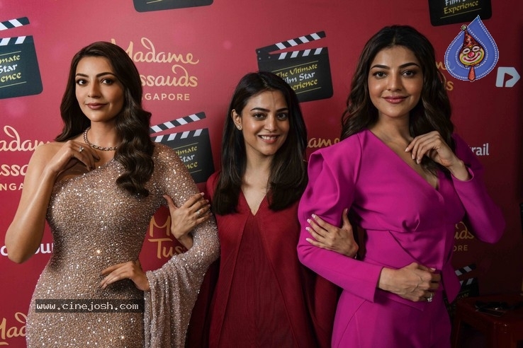 Kajal Aggarwal Wax Statue Launch Photos - 5 / 18 photos