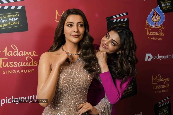 Kajal Aggarwal Wax Statue Launch Photos - 18 / 18 photos