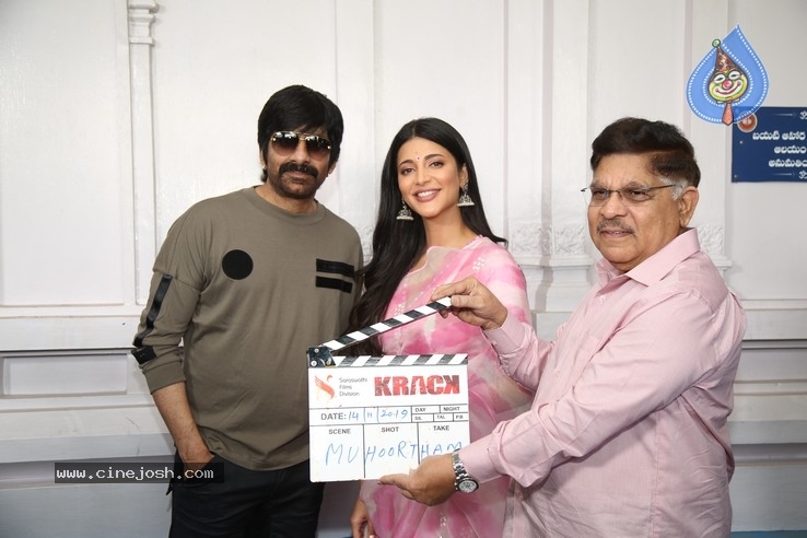 Krack Movie Launched Photos - 10 / 14 photos