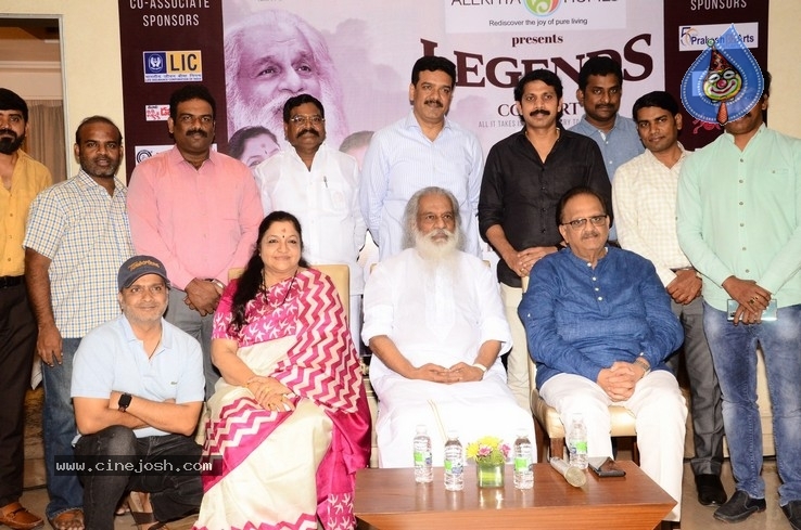 Legends Live Concert Press Meet Photos - 21 / 38 photos