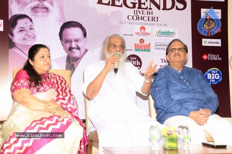 Legends Live Concert Press Meet Photos - 27 / 38 photos