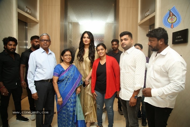 Nishabdham Movie Pre Release Event - 35 / 90 photos