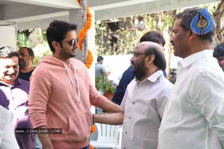 Nithiin New Movie Launch Photos - 45 / 51 photos