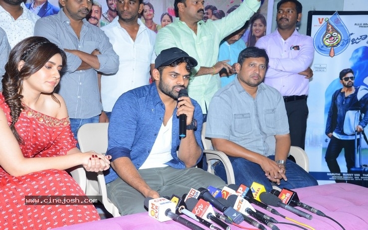 Pratiroju Pandaga Movie Team At  Vijayawada Photos - 9 / 37 photos