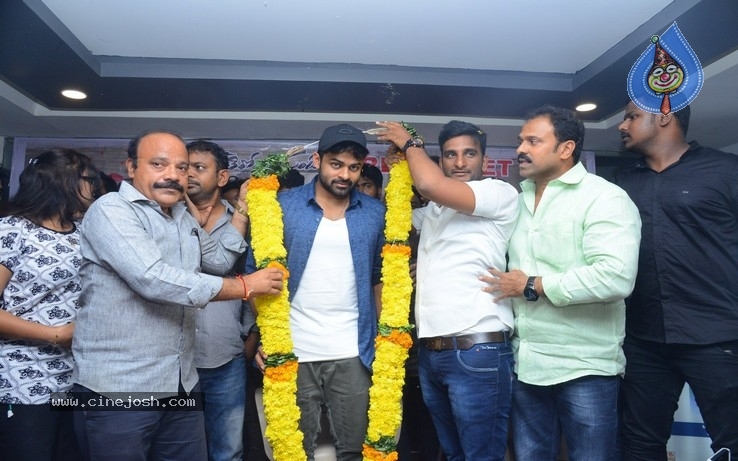 Pratiroju Pandaga Movie Team At  Vijayawada Photos - 18 / 37 photos