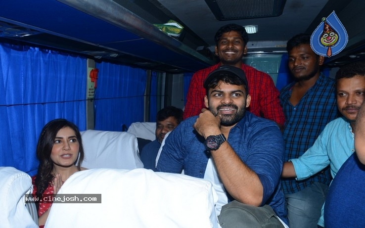 Pratiroju Pandaga Movie Team At  Vijayawada Photos - 20 / 37 photos