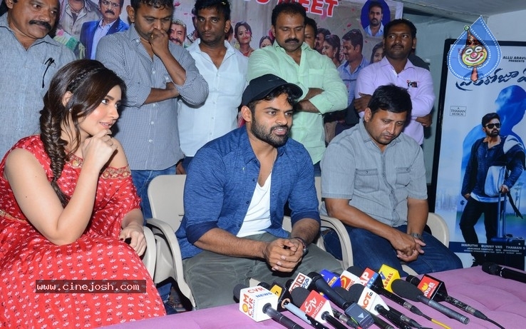 Pratiroju Pandaga Movie Team At  Vijayawada Photos - 34 / 37 photos