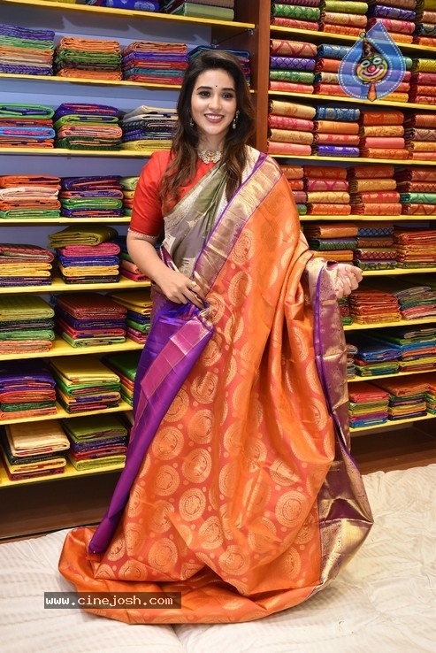 Priyanka Jawalkar inaugurated Kanchipuram GRT Silks at Dilsukhnagar - 15 / 15 photos