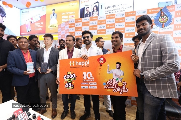 RamCharan Launched Happi Mobile Store - 15 / 53 photos