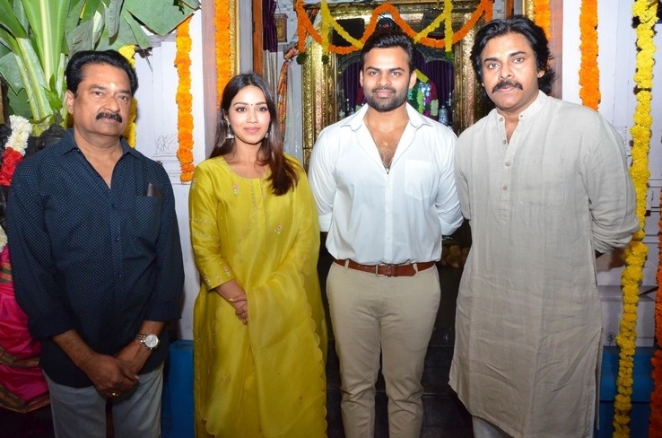 Sai Tej New Movie Launch Photos - 2 / 9 photos