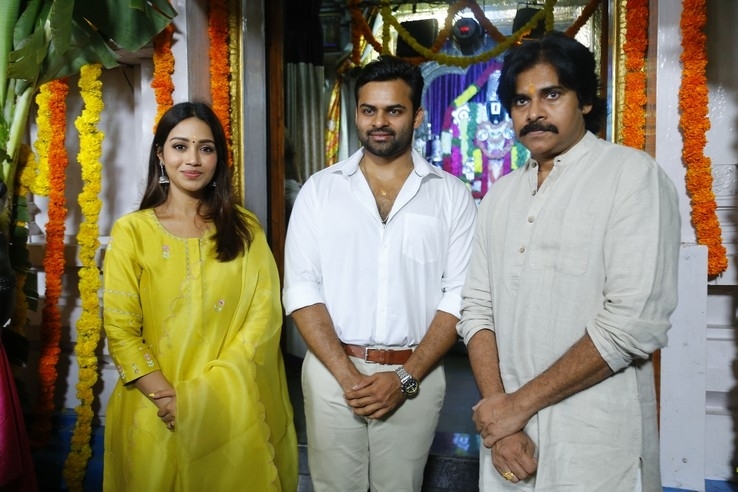 Sai Tej New Movie Launch Photos - 6 / 9 photos