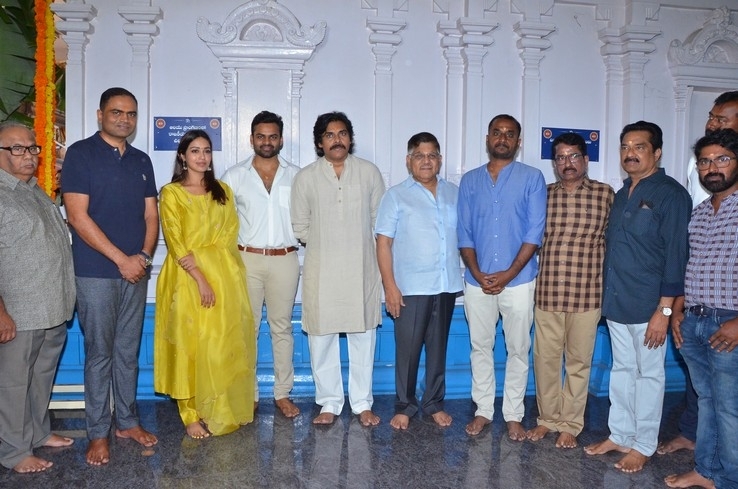 Sai Tej New Movie Launch Photos - 7 / 9 photos
