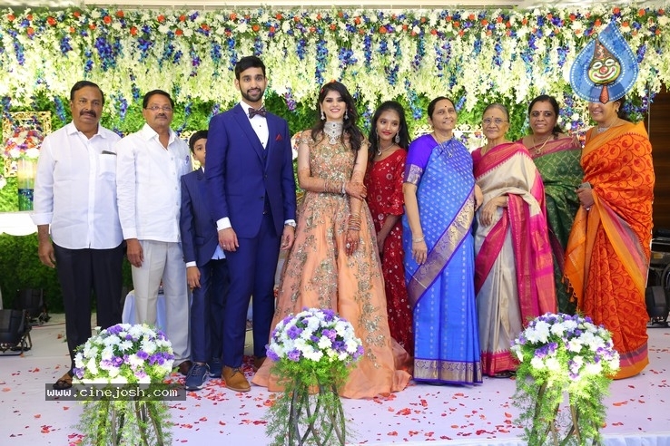 Shiva Sai Wedding Reception - 11 / 40 photos