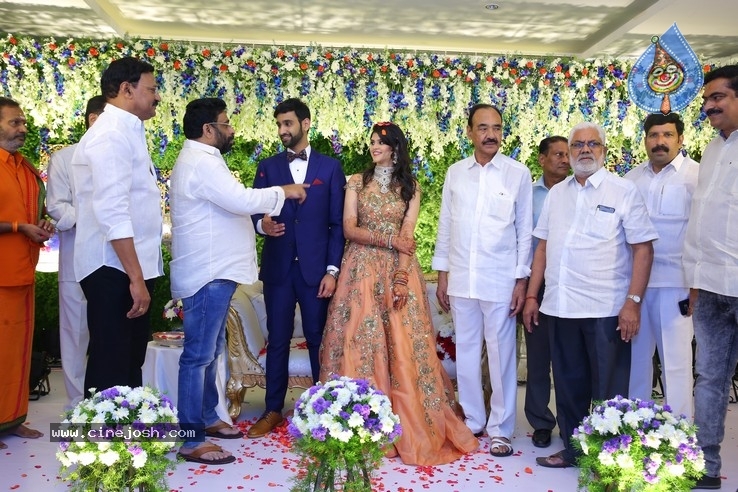 Shiva Sai Wedding Reception - 15 / 40 photos