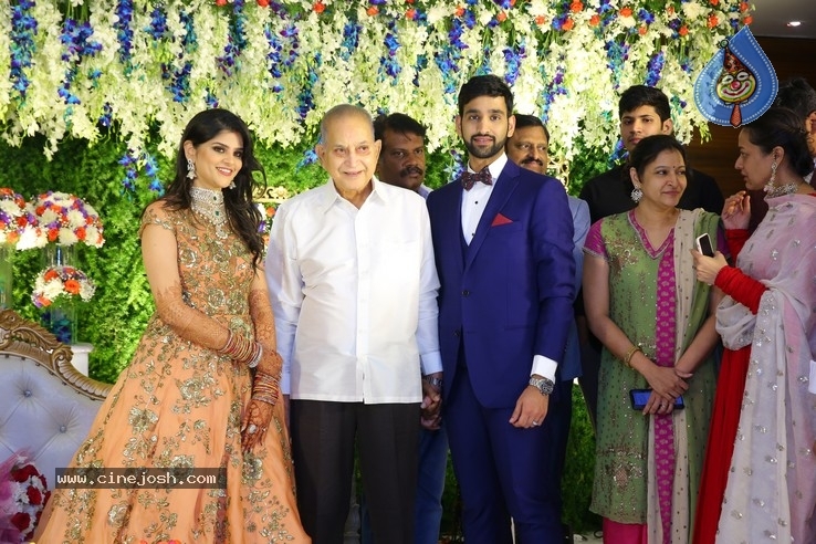 Shiva Sai Wedding Reception - 17 / 40 photos