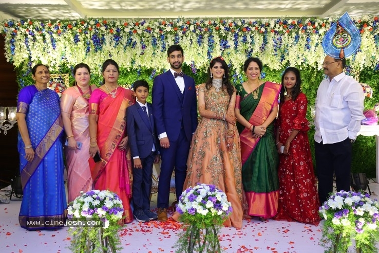 Shiva Sai Wedding Reception - 18 / 40 photos