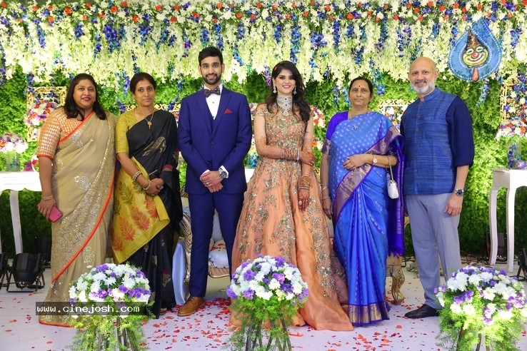 Shiva Sai Wedding Reception - 22 / 40 photos