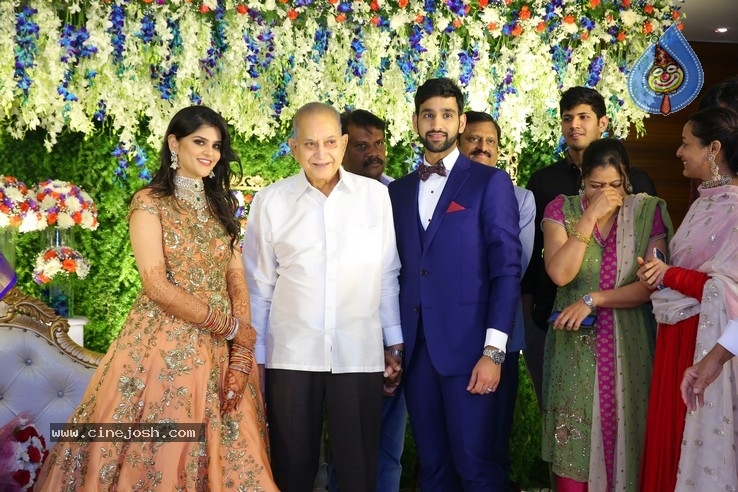 Shiva Sai Wedding Reception - 23 / 40 photos