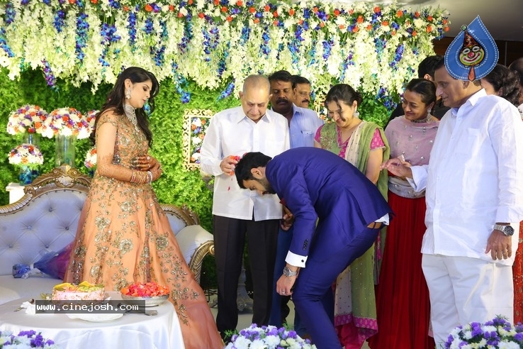 Shiva Sai Wedding Reception - 24 / 40 photos